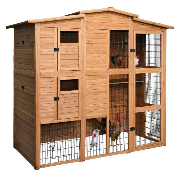 KERBL Hühnerhaus, 222 x 115 x 200 cm